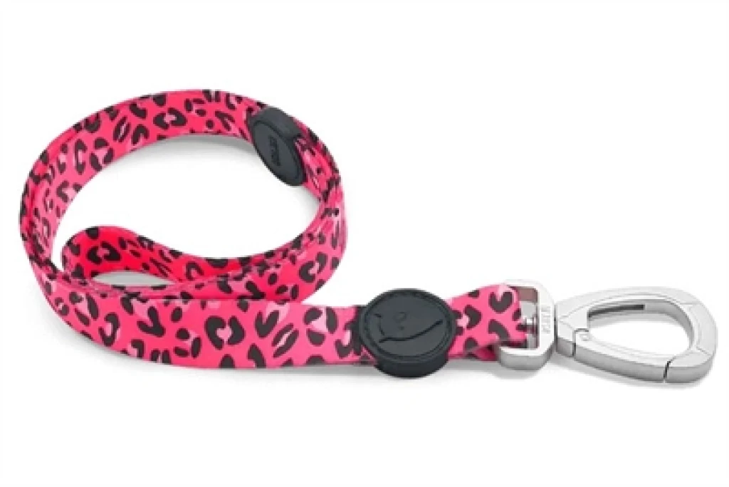 Morso Hondenriem Gerecycled Bubble Leo Roze - 1 stuk