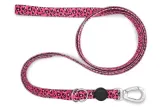 MORSO HONDENRIEM VERSTELBAAR GERECYCLED BUBBLE LEO ROZE