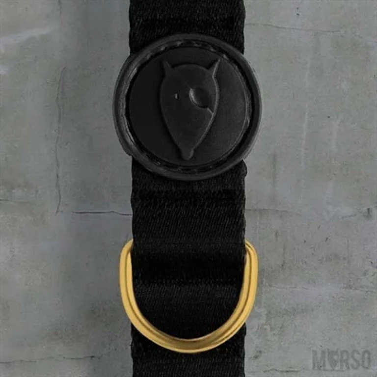MORSO Hondenhalsband Gerecycled Gold Caviar Goud - 1 stuk