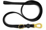 MORSO HONDENRIEM VERSTELBAAR GERECYCLED GOLD CAVIAR GOUD