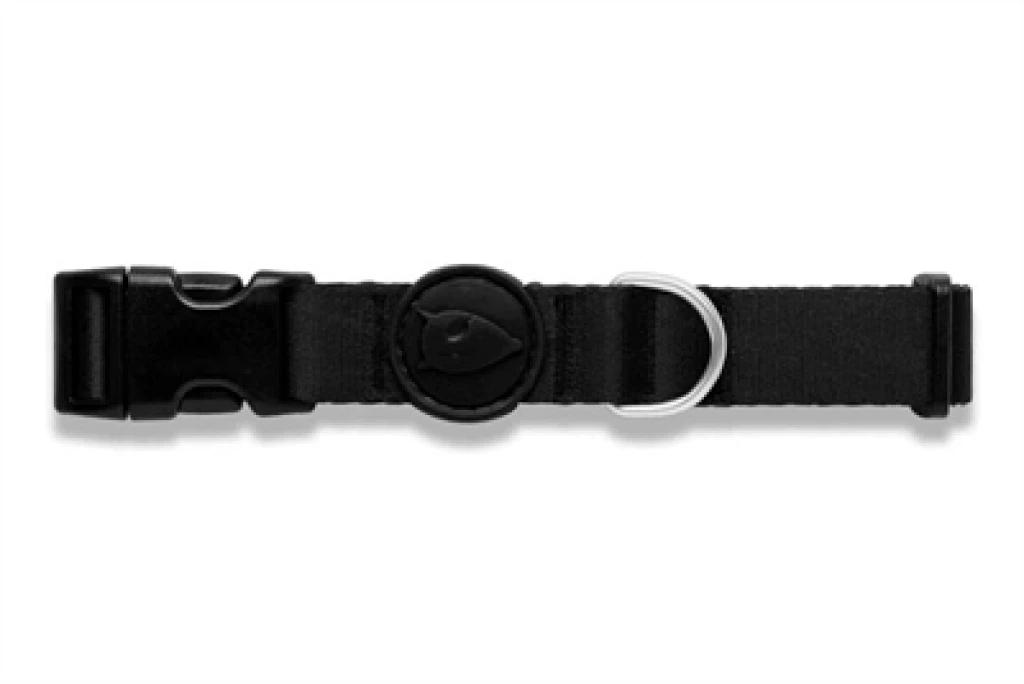 MORSO Hondenhalsband Pureness Gerecycled Zwart S-M - 1 stuk