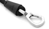 MORSO HONDENRIEM SOFT ROPE GERECYCLED BLACK ZWART