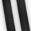 MORSO HONDENRIEM SOFT ROPE GERECYCLED BLACK ZWART