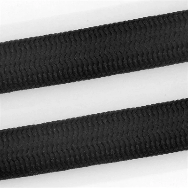 MORSO Half Slip Hondenhalsband Soft Rope Gerecycled - Zwart - Maat L