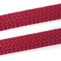 MORSO HALF SLIP HALSBAND HOND REGULAR ROPE GERECYCLED RED VELVET ROOD