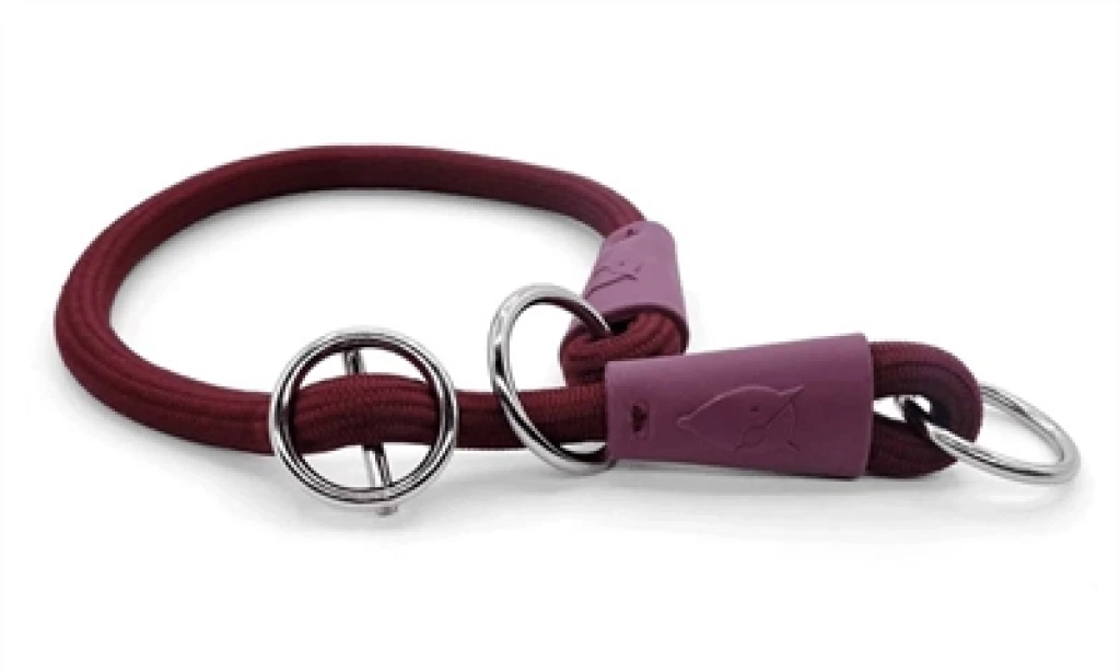 MORSO Half Slip Hondenhalsband Soft Rope Gerecycled - Paars - L (1 stuk)