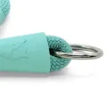 MORSO HALF SLIP HALSBAND HOND REGULAR ROPE GERECYCLED AQUAMARINE BLAUW