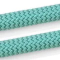 MORSO HALF SLIP HALSBAND HOND REGULAR ROPE GERECYCLED AQUAMARINE BLAUW
