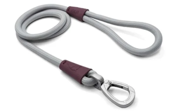 MORSO HONDENRIEM SOFT ROPE GERECYCLED GREY GRIJS