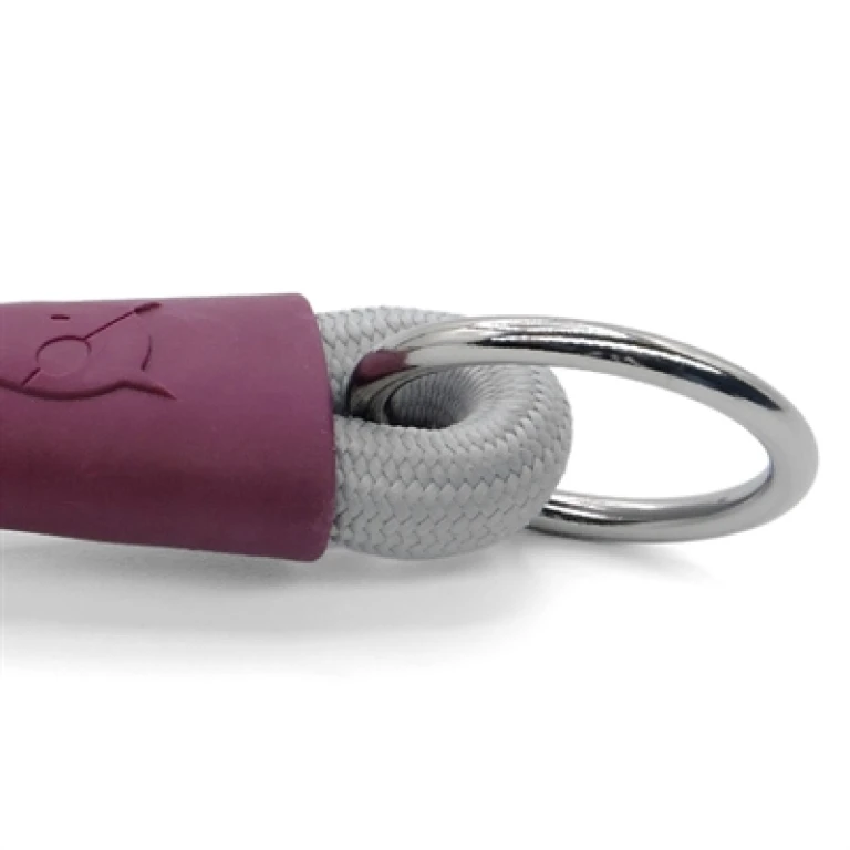 MORSO Half Slip Hondenhalsband Soft Rope Gerecycled - Grijs - 45-65 cm