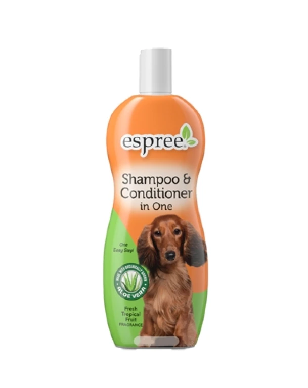 Hondenshampoo en Conditioner met Aloë Vera 355 ml