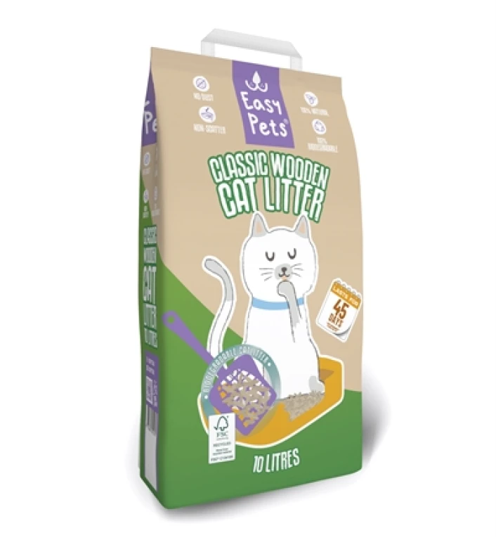 Kattenbakvulling Houtkorrels 10 liter