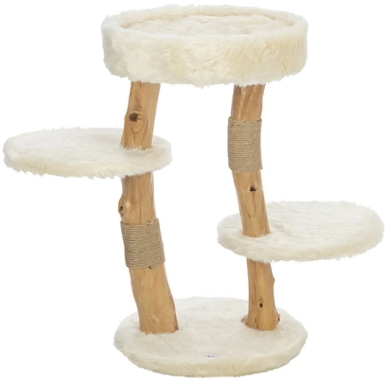 Trixie Kat Krabpaal Santo Hout Crème - 1 stuk