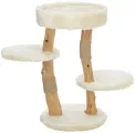 Trixie Kat Krabpaal Santo Hout Crème - 1 stuk