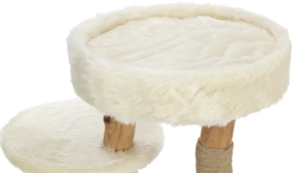 Trixie Kat Krabpaal Santo Hout Crème - 1 stuk