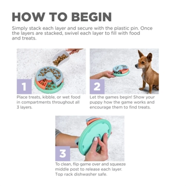 Nina Ottoson Puppy Lickin' Layers intelligentiespel - 1 stuk