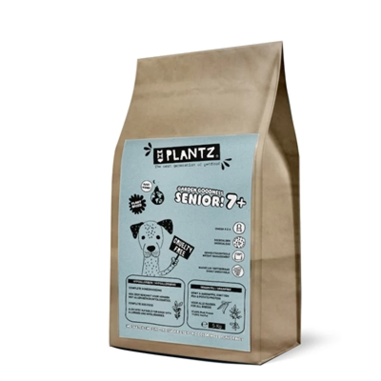 Hondenvoer Vegan Senior Erwt & Aardappel 5 kg