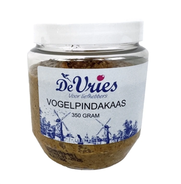 De Vries Vogelpindakaas 350 gr