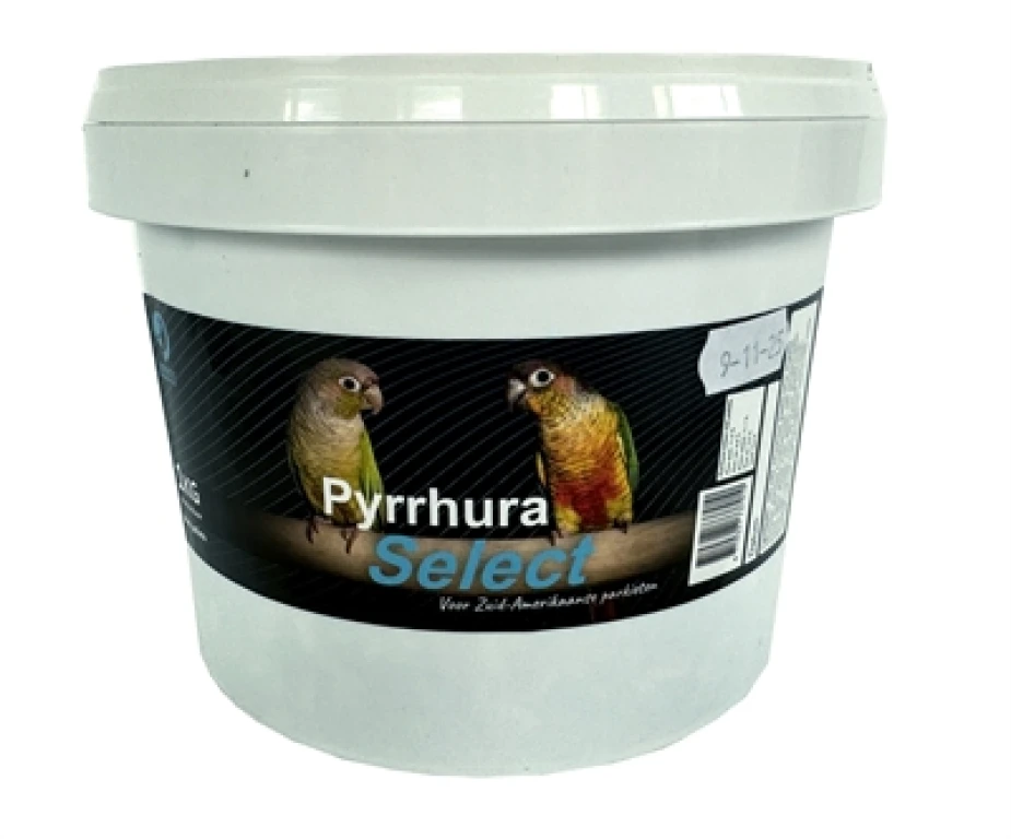 Hareco Vogel Buitenvoer Pyrrhura Select met Pellets 1,5 kg