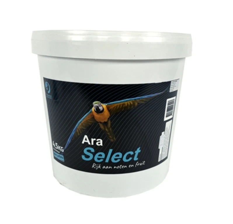 Hareco Vogelvoer Ara Select met Pellets - 4,5 kg