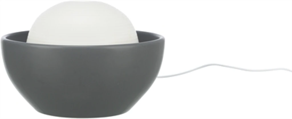 TRIXIE Vital Dome Drinkfontein Keramiek Grijs/Wit - 1 stuk