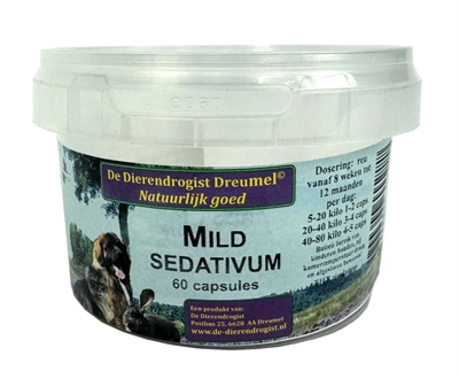 Hond Voedingssupplement Kalmerend 60 capsules