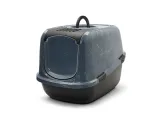 Savic Kattenbak Nestor Jumbo Marble Grijs/Zwart 66,5x48,5x46,5 cm