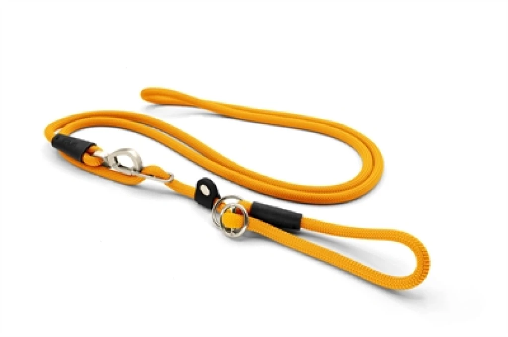 Morso Retrieverlijn Hands Free Gerecycled Touw - Goud - 1 stuk