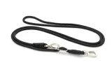 MORSO Hands Free Hondenriem Soft Rope Gerecycled - Zwart - 1 stuk