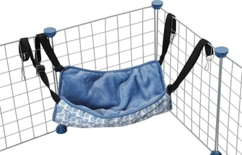 Hangmat voor cavia blauw, 1 stuk