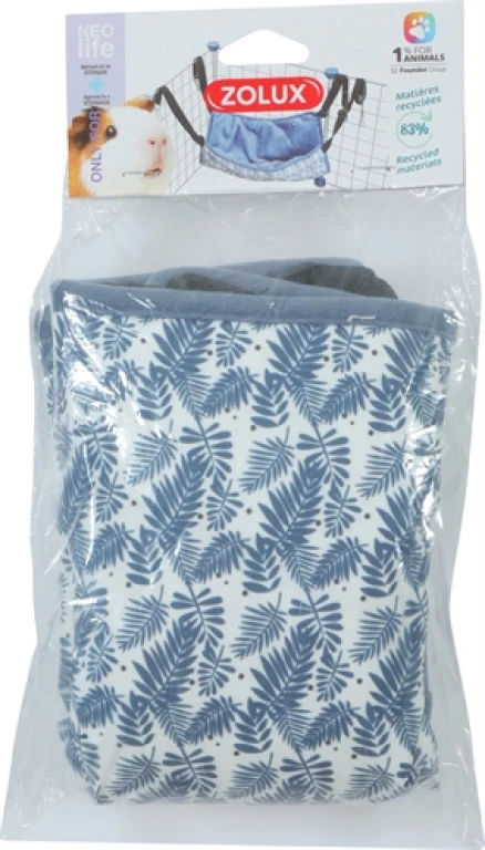 Hangmat voor cavia blauw, 1 stuk