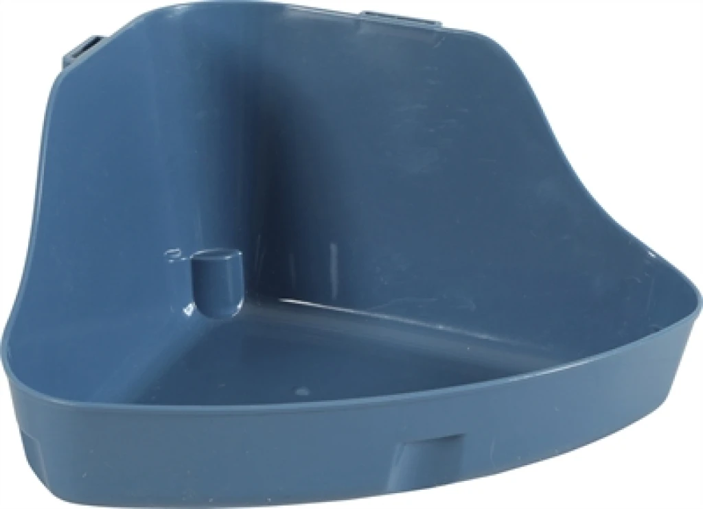 Hoektoilet Blauw 35x25x15 cm voor cavia - 1 stuk