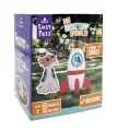 EASYPETS SUMMER ROCKETSHIP SPRINKLER
