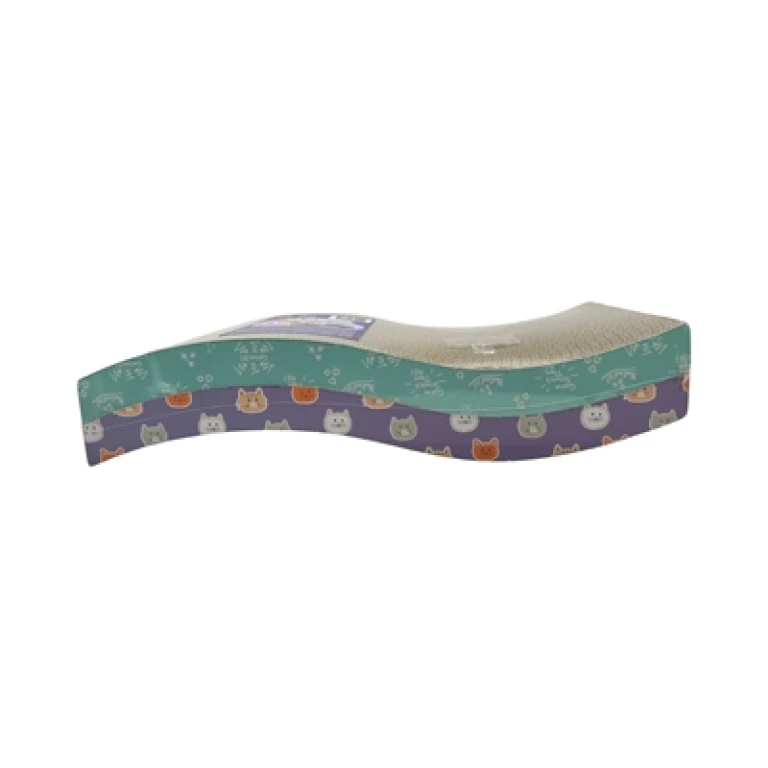 EASYPETS Kat Krabplank Wave - Beige - Set van 2