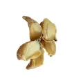 PETSNACK KALFSHOEVEN MET SCHAPENVET GROOT