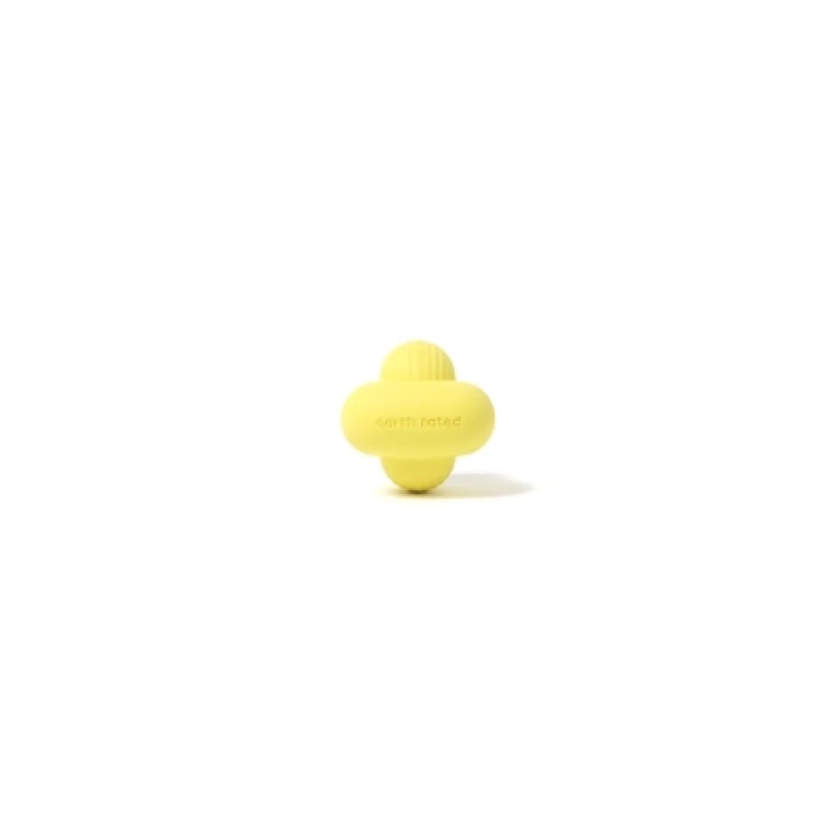 Earth Rated Fetch Toy Rubber Geel Hondenspeeltje - 1 stuk