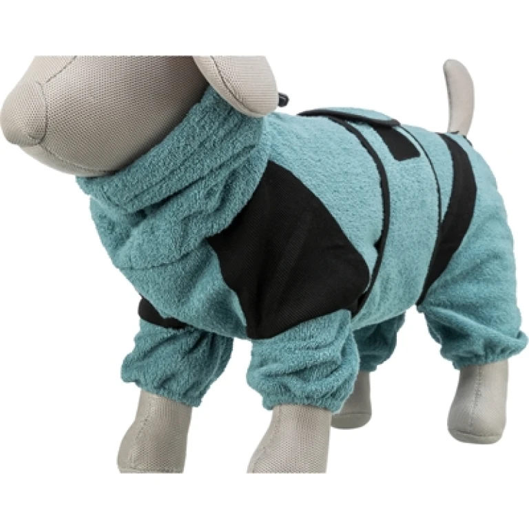 Trixie Badjas voor Honden - Petrol - 62 cm - 1 stuk