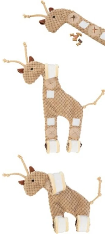 TRIXIE Snack Giraf Pluche Hondenspeelgoed - 50 cm - 1 stuk