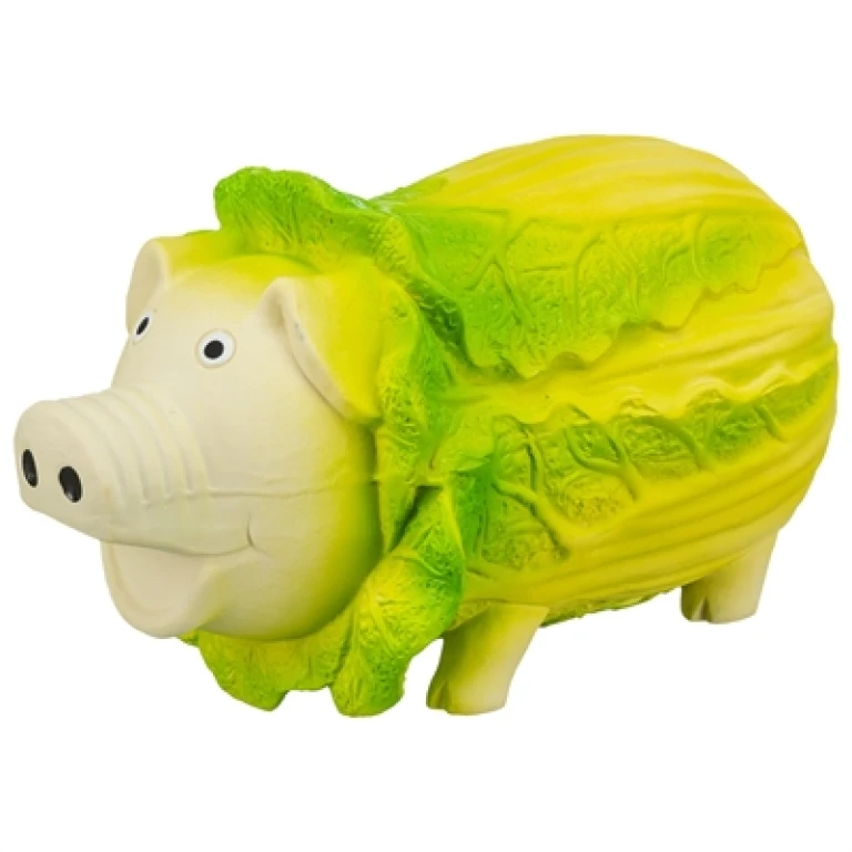TRIXIE Koolvarken Hondenspeeltje Latex Lichtgroen 1 stuk