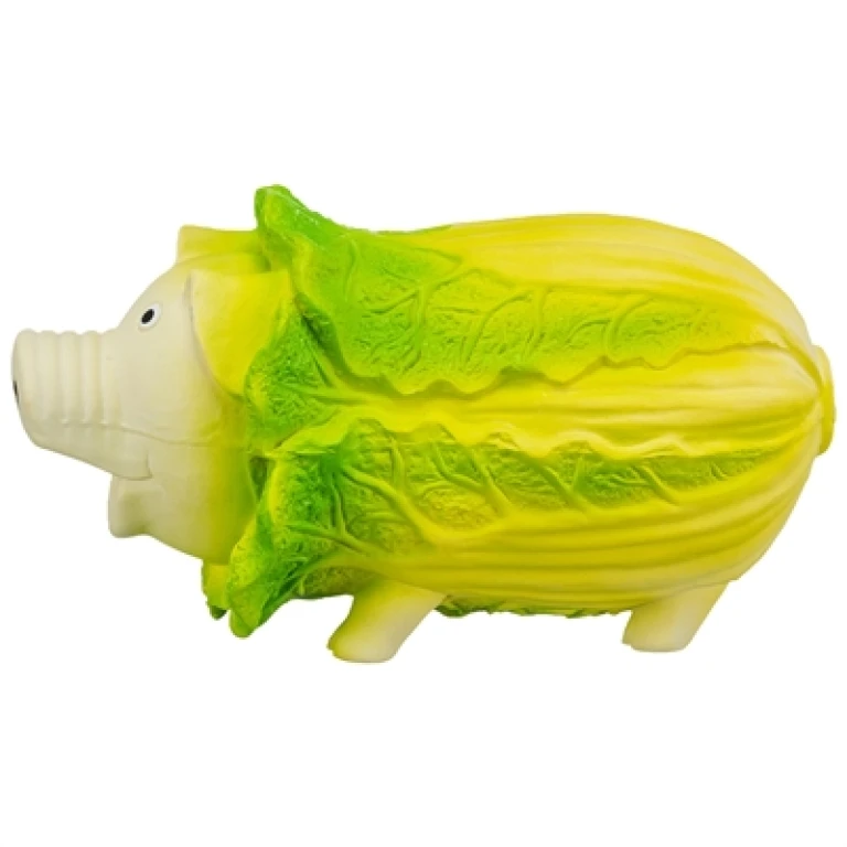 TRIXIE Koolvarken Hondenspeeltje Latex Lichtgroen 1 stuk