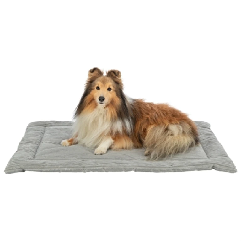 TRIXIE Hond Ligmat Jonna Ribfluweel Grijs 70x50 cm