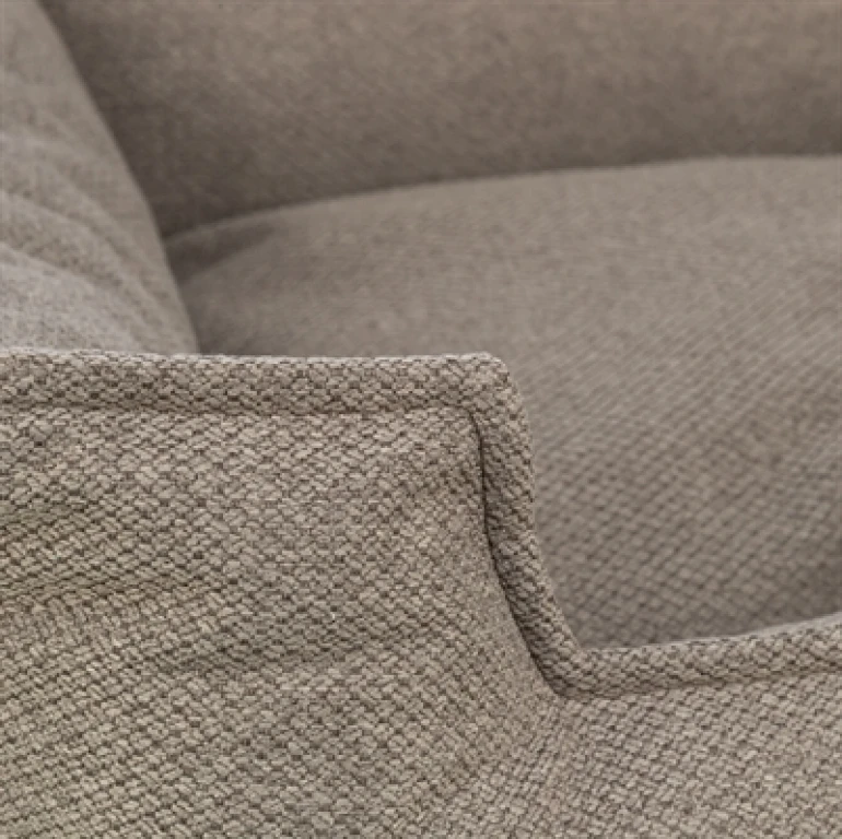 TRIXIE Hondenmand Liano Hoekig Taupe - 100x80 cm - 1 stuk