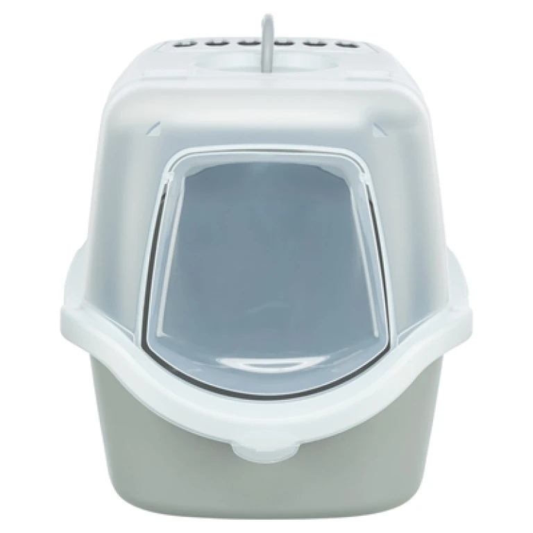 Trixie Kattenbak Vico Open Top Lichtgrijs/Wit 56x40x40 cm