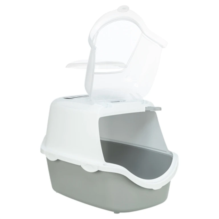 Trixie Kattenbak Vico Open Top Lichtgrijs/Wit 56x40x40 cm
