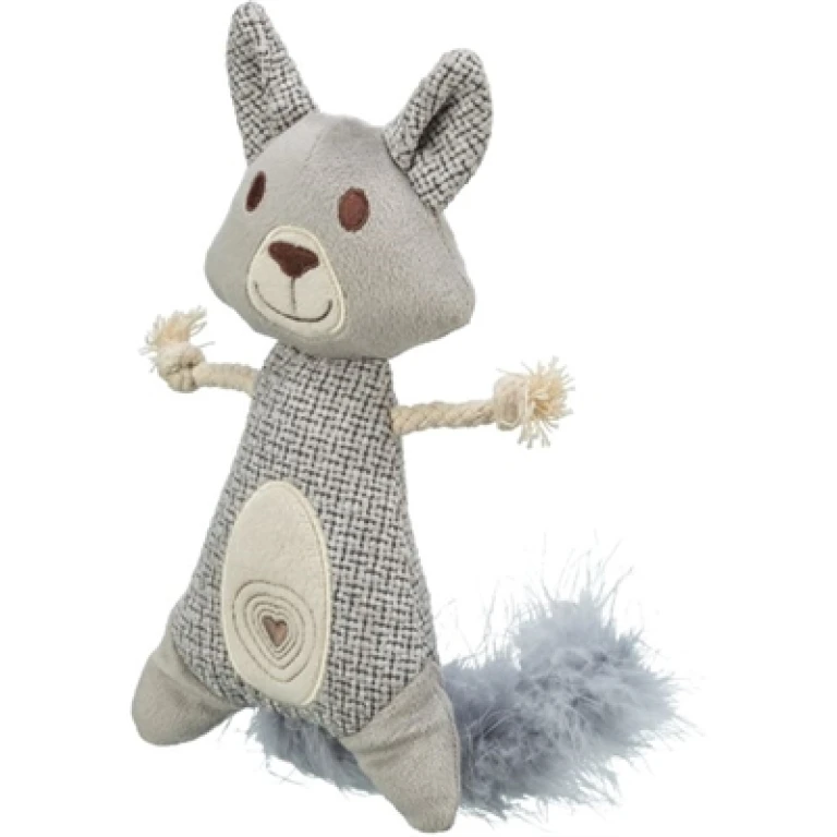 Knuffel Wasbeer XXL Grijs 30 cm - 1 stuk
