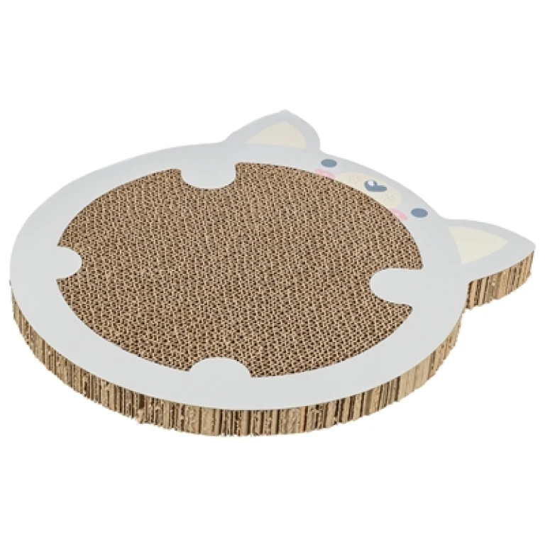 Krabplank Karton Lichtgrijs 31x32,5x2,5 cm - 1 stuk