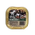 FREDS KUIPJE HOND PUUR RUND / GEVOGELTE