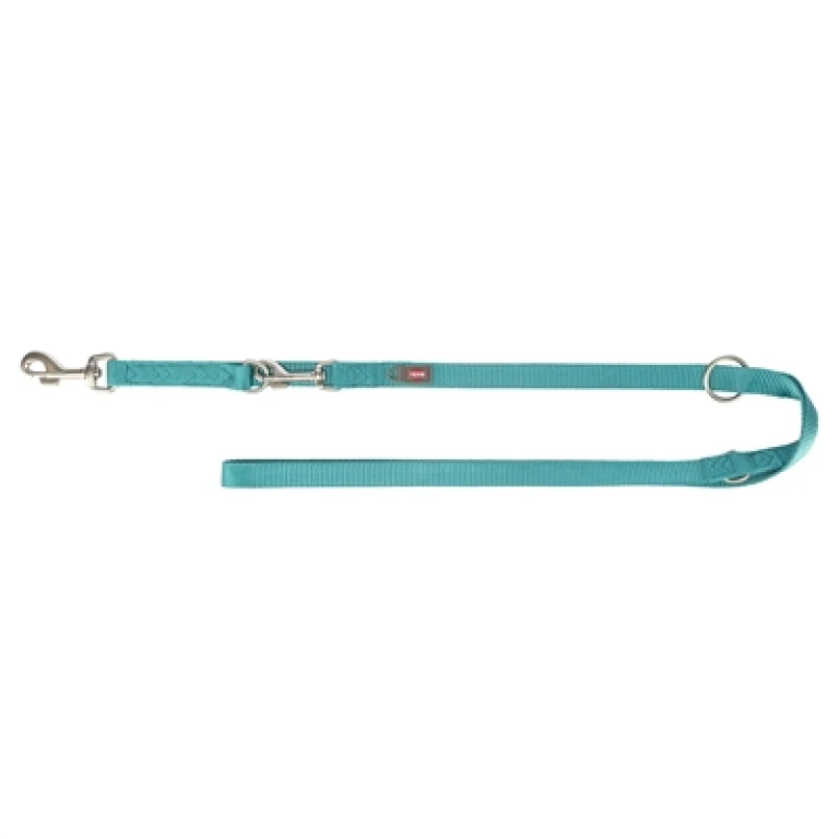 TRIXIE Hondenriem Premium Verstelbaar Aqua Blauw - 200 x 1,5 cm