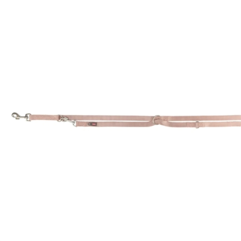 TRIXIE Hondenriem Premium Verstelbaar Blush - 200 x 1 cm - 1 stuk