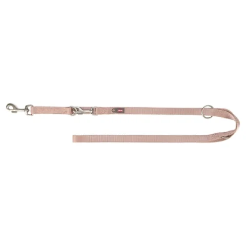 TRIXIE HONDENRIEM PREMIUM VERSTELBAAR BLUSH